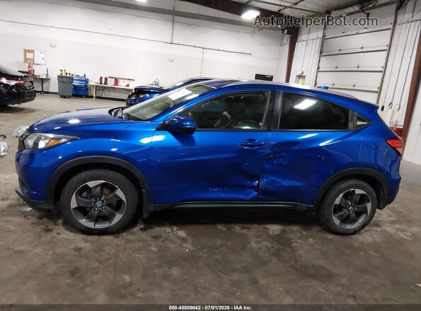 3CZRU6H78JM719778 2018 HONDA HR-V Blue Панорамний вид салону 360°