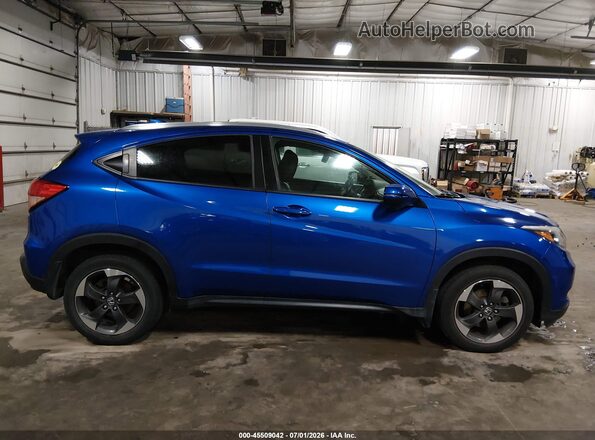 3CZRU6H78JM719778 2018 HONDA HR-V Blue Вид задньої частини салону