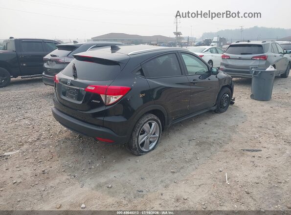 3CZRU6H78LM709660 2020 HONDA HR-V Black Հետևի աջ