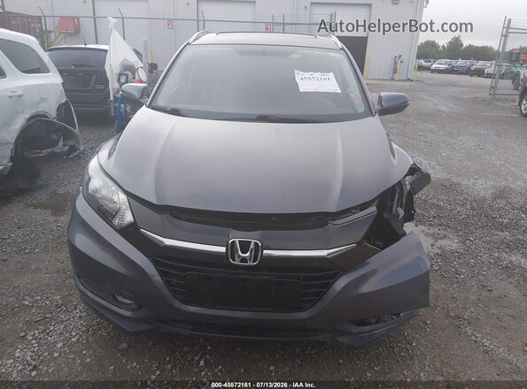 3CZRU6H79GM701881 2016 HONDA HR-V Black ხელსაწყოთა პანელის ხედი