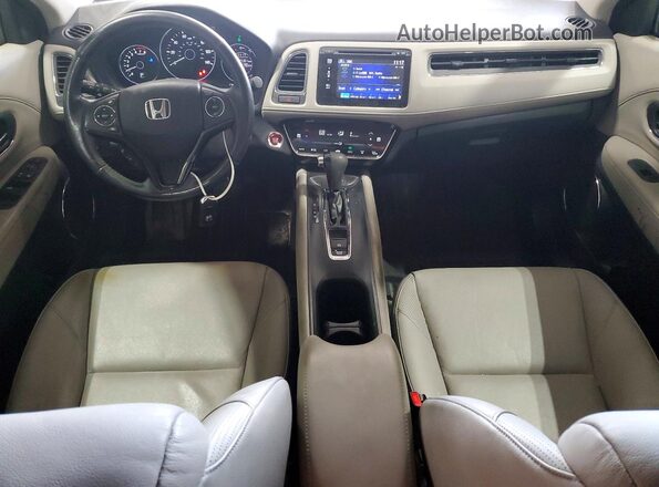 3CZRU6H79GM708720 2016 HONDA HR-V Silver Dashboard view