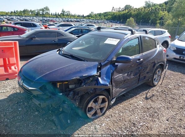 3CZRU6H79GM770943 2016 HONDA HR-V Blue Przód lewy