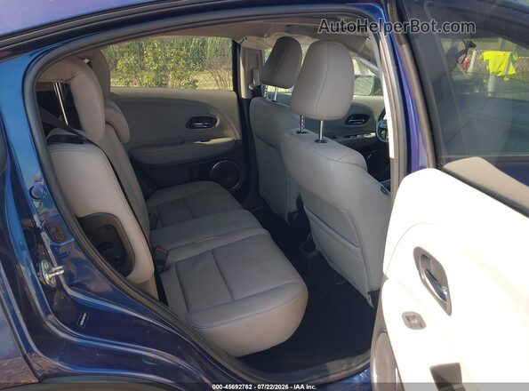 3CZRU6H79GM770943 2016 HONDA HR-V Blue Widok naklejki z numerem VIN