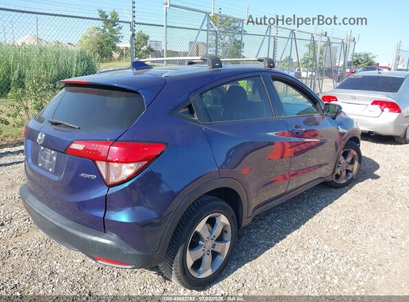 3CZRU6H79GM770943 2016 HONDA HR-V Blue Tył prawy