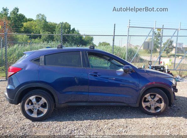 3CZRU6H79GM770943 2016 HONDA HR-V Blue Widok wnętrza 360 stopni