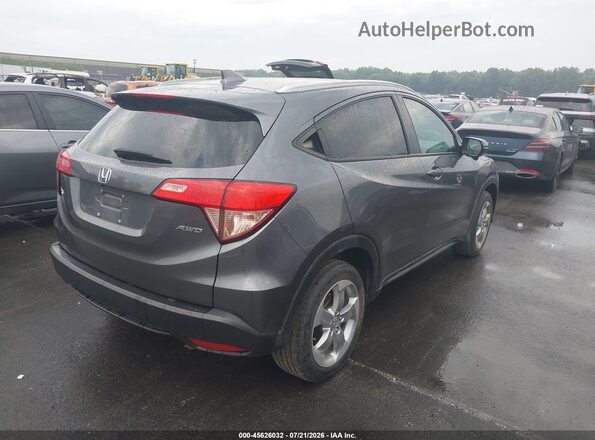 3CZRU6H79HM728113 2017 HONDA HR-V Gray Tył prawy
