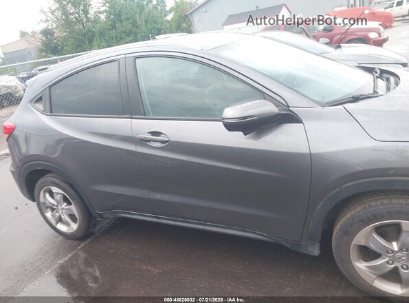 3CZRU6H79HM728113 2017 HONDA HR-V Gray Widok wnętrza z tyłu