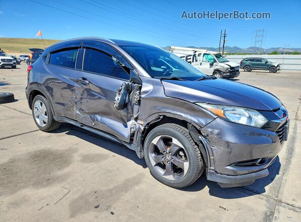 3CZRU6H79JM718798 2018 HONDA HR-V Gray წინა მარჯვენა