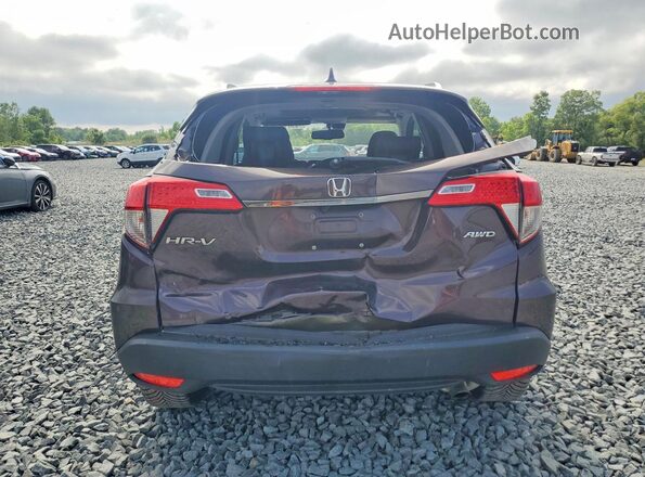 3CZRU6H79KM717037 2019 HONDA HR-V Purple Հետևի տեսք