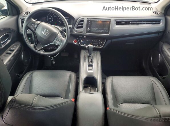 3CZRU6H79KM717037 2019 HONDA HR-V Purple Առջևի վահանակի տեսք
