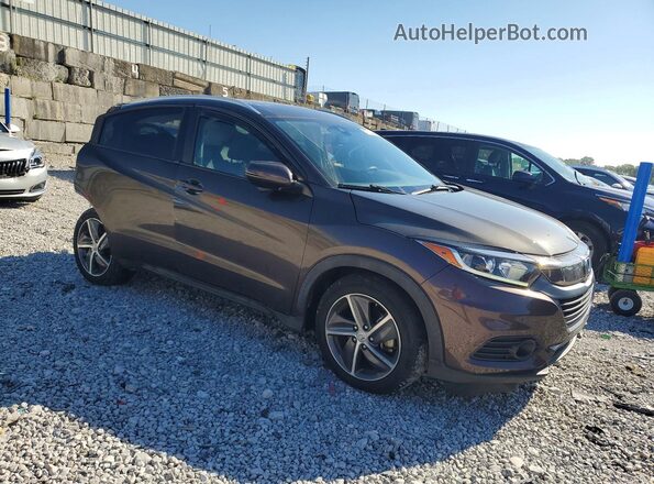 3CZRU6H79MM729708 2021 HONDA HR-V Purple Front right