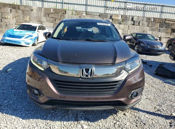 3CZRU6H79MM729708 2021 HONDA HR-V Purple Front view
