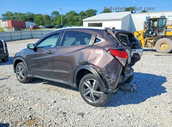 3CZRU6H79MM729708 2021 HONDA HR-V Purple Rear left