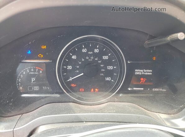 3CZRU6H79NM705765 2022 HONDA HR-V Purple Սարքավորումների վահանակի տեսք