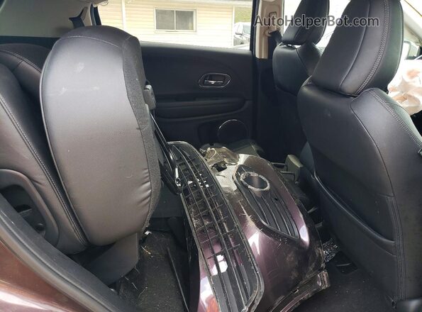 3CZRU6H79NM705765 2022 HONDA HR-V Purple Սալոնի հետևի տեսք