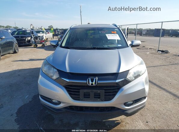 3CZRU6H7XGM757229 2016 HONDA HR-V Silver Առջևի վահանակի տեսք