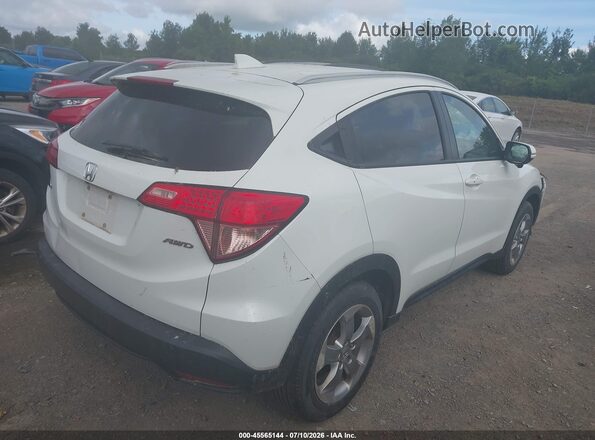 3CZRU6H7XHM734180 2017 HONDA HR-V White Задня права чверть