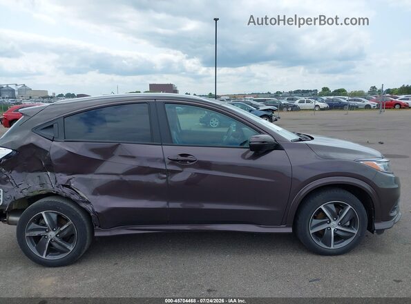 3CZRU6H91LM714166 2020 HONDA HR-V Gray Rear interior view