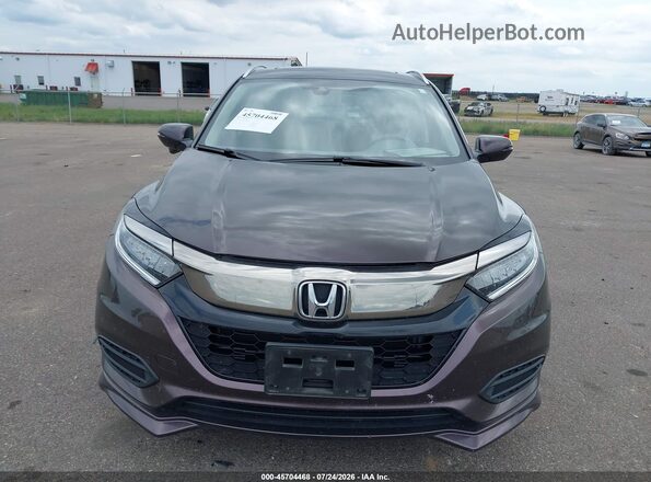 3CZRU6H91LM714166 2020 HONDA HR-V Gray Instrument cluster view