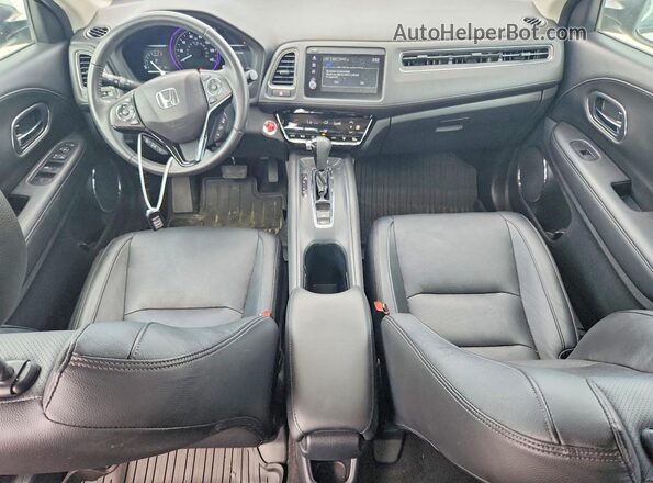 3CZRU6H92KM700565 2019 HONDA HR-V Белый Вид панели приборов