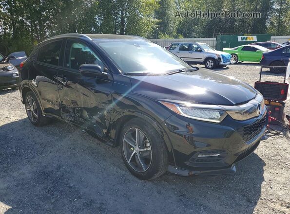 3CZRU6H93KM717293 2019 HONDA HR-V Black Przód prawy