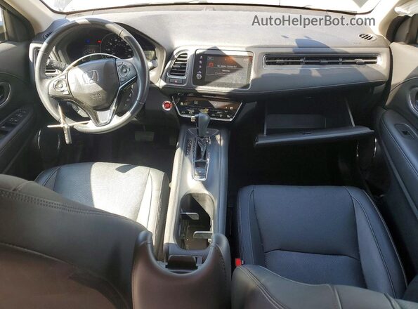 3CZRU6H93KM717293 2019 HONDA HR-V Black Widok deski rozdzielczej
