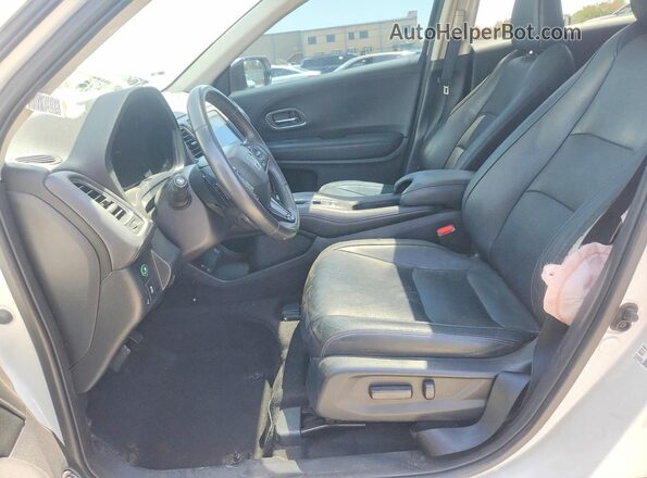 3CZRU6H94KM730442 2019 HONDA HR-V White Front interior view