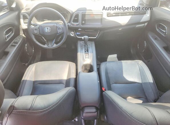 3CZRU6H94KM730442 2019 HONDA HR-V White Dashboard view