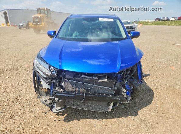3CZRU6H96KM108182 2019 HONDA HR-V Blue წინა ხედი