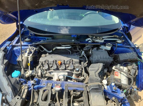 3CZRU6H96KM108182 2019 HONDA HR-V Blue ძრავის განყოფილების ხედი