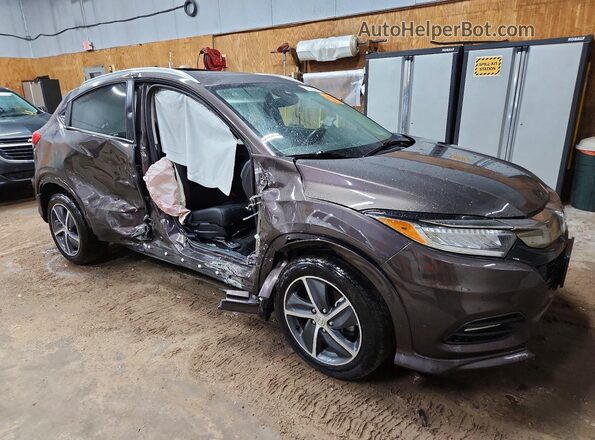 3CZRU6H97KM705874 2019 HONDA HR-V Purple Delantero derecho