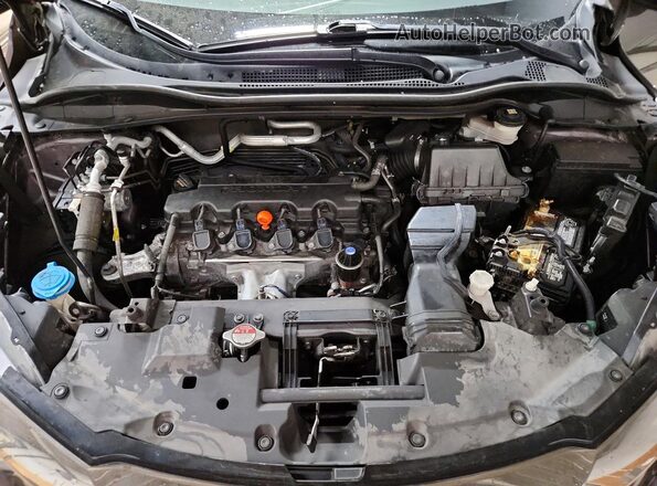3CZRU6H97KM705874 2019 HONDA HR-V Purple Vista del compartimento del motor