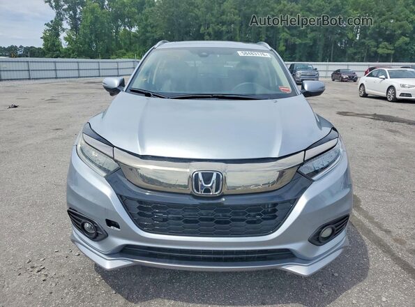 3CZRU6H97KM713912 2019 HONDA HR-V Silver Front view