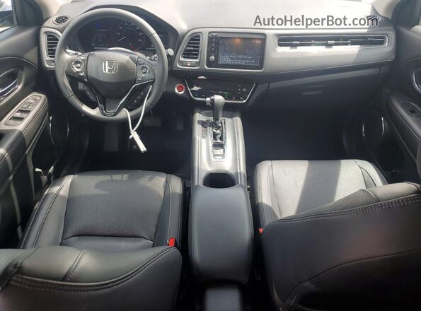 3CZRU6H97KM713912 2019 HONDA HR-V Silver Dashboard view