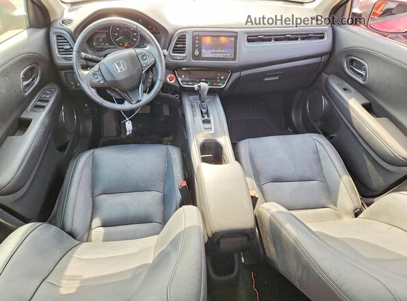 3CZRU6H97LM707898 2020 HONDA HR-V Red Вид панелі приладів
