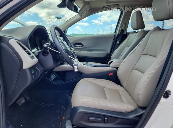 3CZRU6H98KM714910 2019 HONDA HR-V White Սալոնի դիմացի տեսք