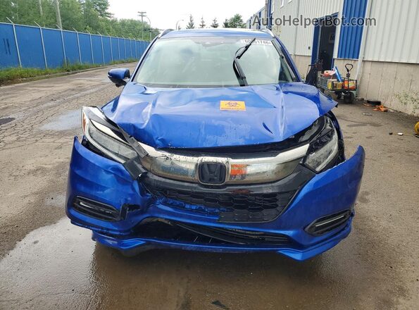 3CZRU6H99KM104238 2019 HONDA HR-V Blue Вид спереду