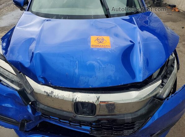3CZRU6H99KM104238 2019 HONDA HR-V Blue Вид підкапотного простору