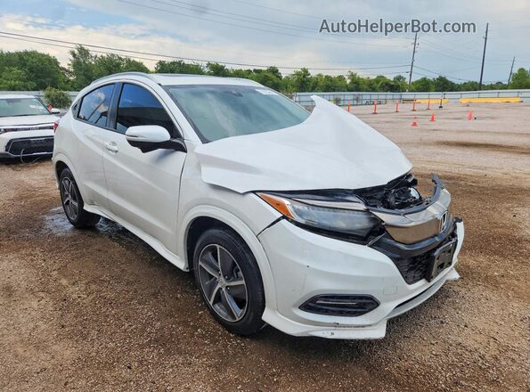 3CZRU6H9XKM704735 2019 HONDA HR-V White Front right