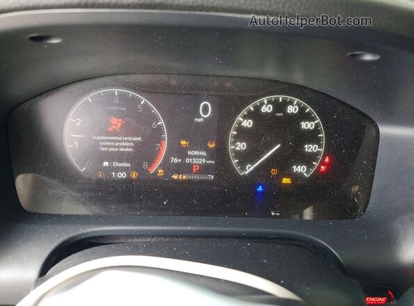 3CZRZ1H30TM720797 2026 HONDA HR-V White Вид щитка приладів