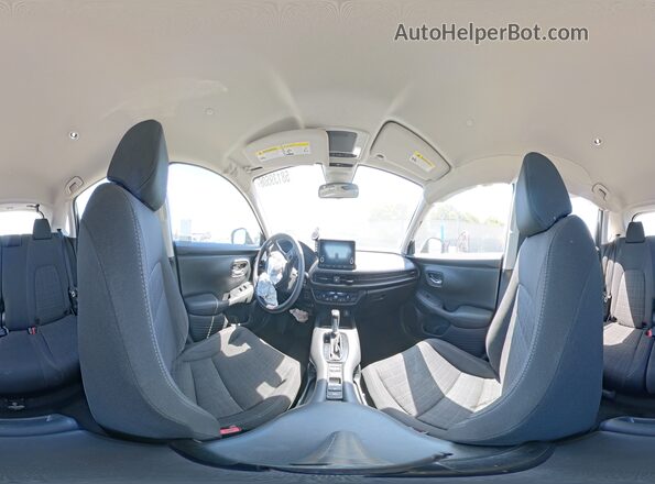 3CZRZ1H31PM733385 2023 HONDA HR-V White 360 interior view