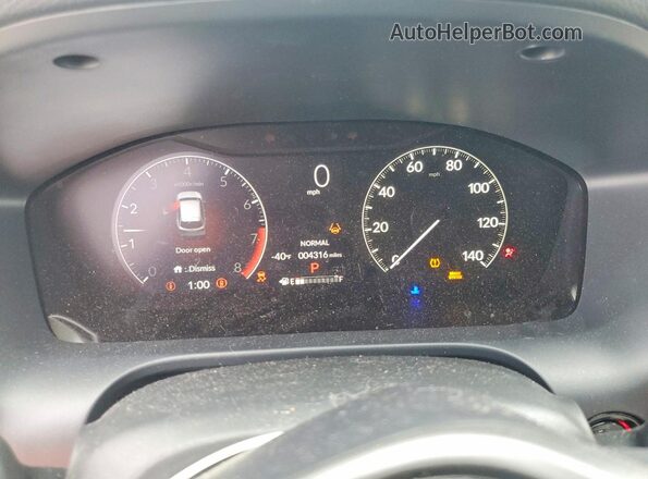 3CZRZ1H31SM741494 2025 HONDA HR-V Green Widok zestawu wskaźników