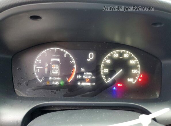 3CZRZ1H31TM735177 2026 HONDA HR-V Black Вид щитка приладів