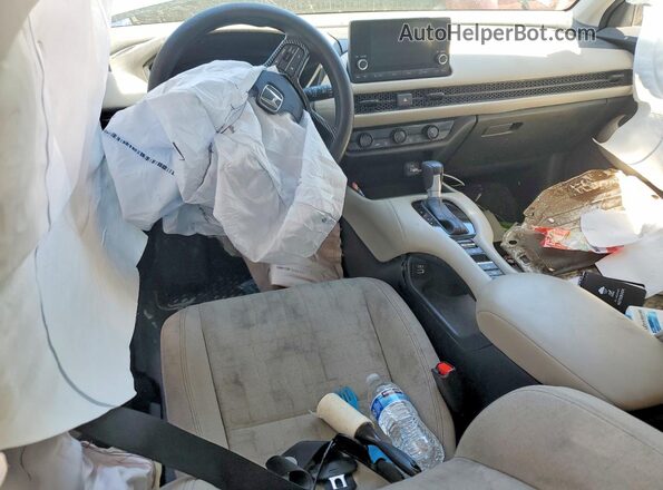 3CZRZ1H32PM718586 2023 HONDA HR-V Gray Առջևի վահանակի տեսք
