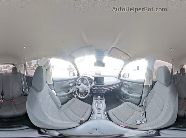 3CZRZ1H32RM745242 2024 HONDA HR-V Gray 360 interior view