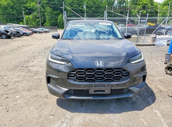 3CZRZ1H32RM750747 2024 HONDA HR-V Black Widok z przodu