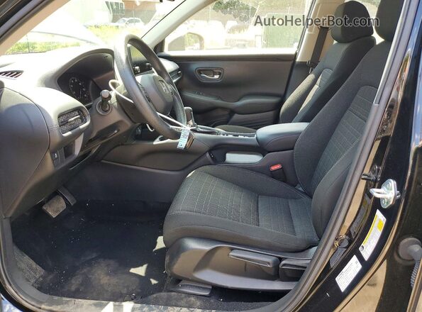 3CZRZ1H32RM750747 2024 HONDA HR-V Black Widok wnętrza z przodu