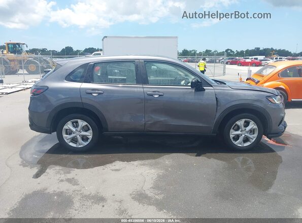 3CZRZ1H33PM738846 2023 HONDA HR-V Серый Вид задней части салона