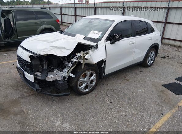 3CZRZ1H33PM739964 2023 HONDA HR-V White Առջևի ձախ երեք քառորդ տեսարան