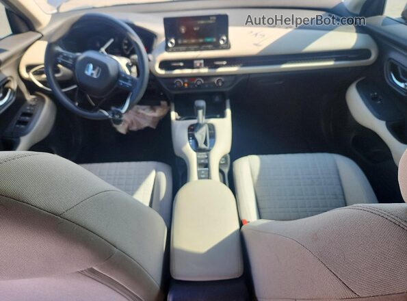 3CZRZ1H33PM742623 2023 HONDA HR-V Gray Вид панелі приладів